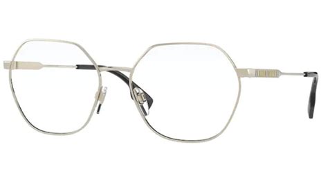 Burberry™ Erin BE1350 1109 56 Light Gold Eyeglasses.